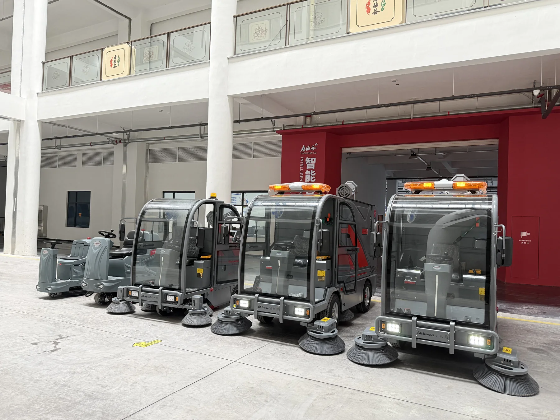 Industrial Cleaning Equipment Fleet at a Pharmaceutical Campus