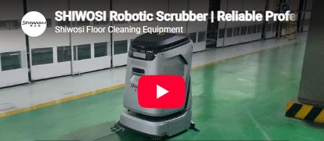 SHIWOSI Robotic Scrubber | Factory Floor Cleaning