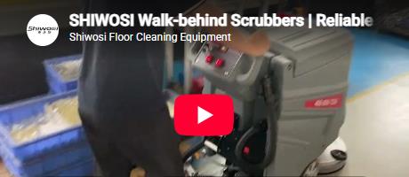 SHIWOSI Walk-Behind Scrubber | Operation Demonstration