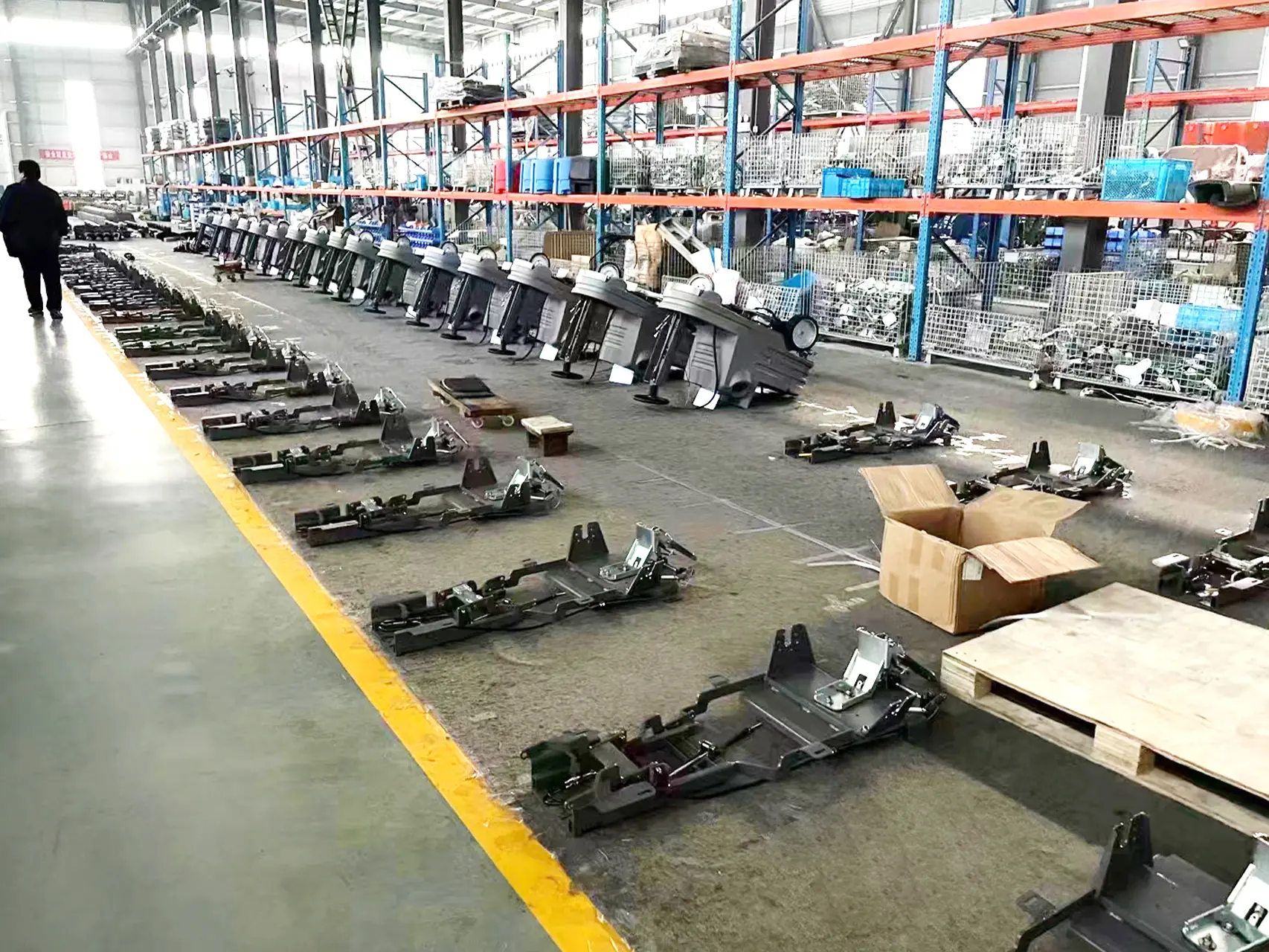 Factory production and equipment preparation