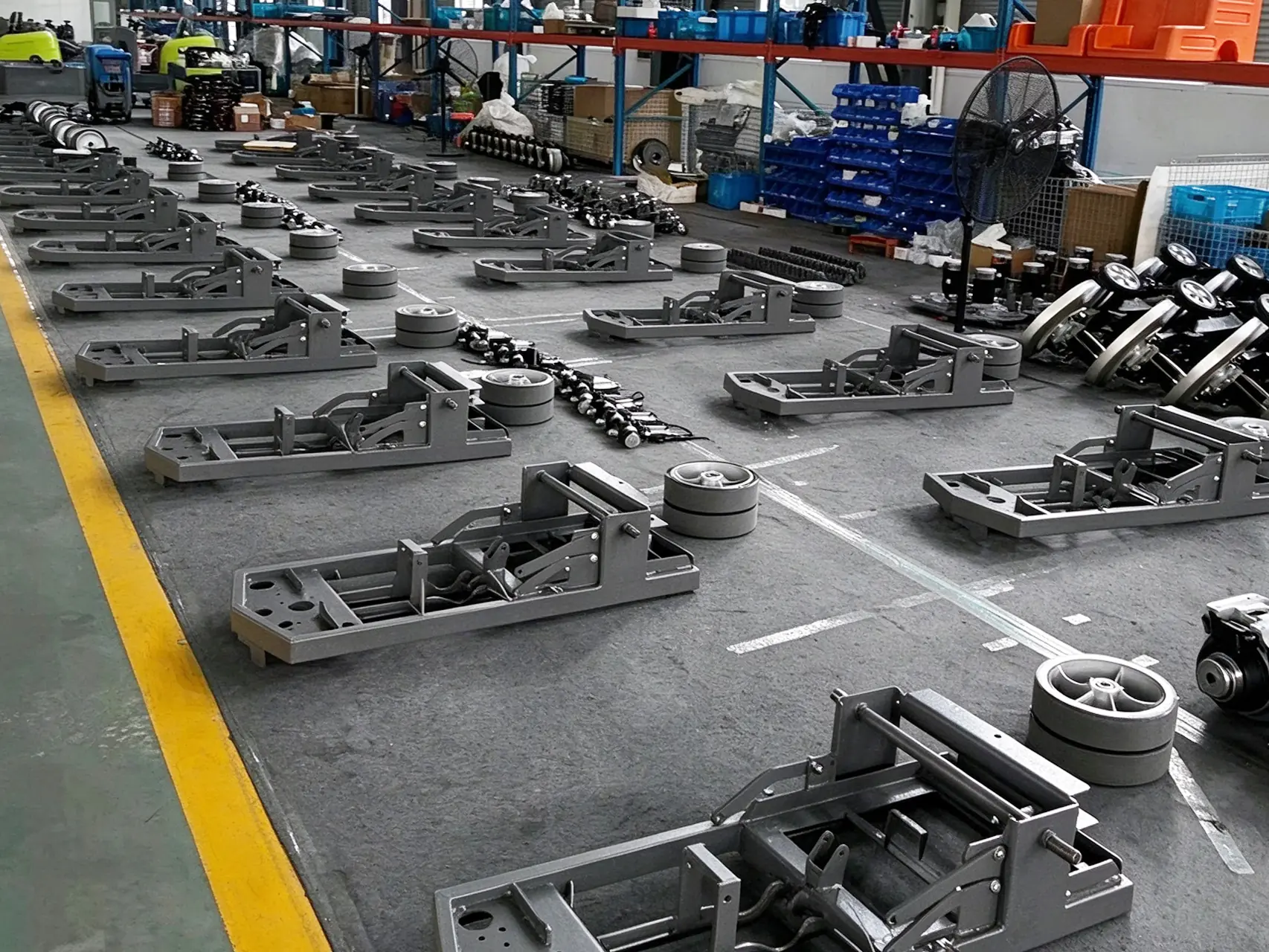 Production work in the SHIWOSI factory