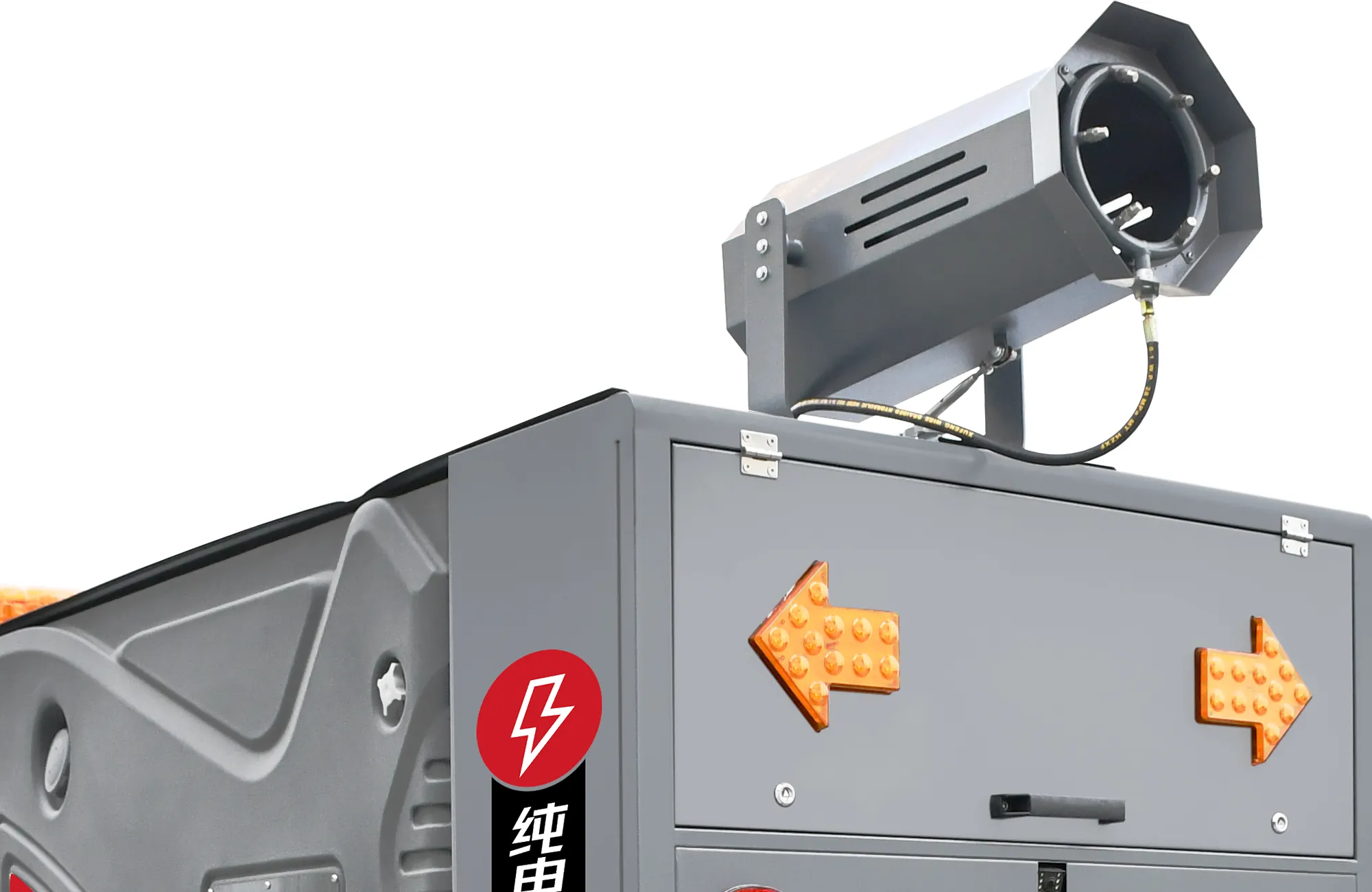 SHIWOSI S15 Enclosed Road Sweeper | 300 L Water Tank(Image4)