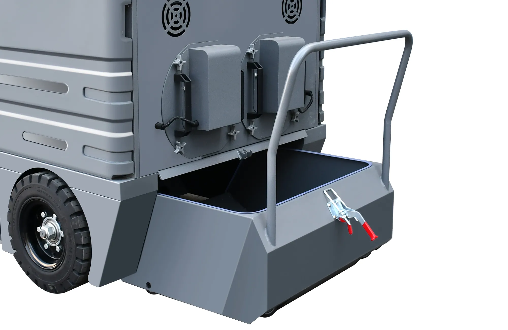 SHIWOSI S14 Enclosed Road Sweeper | 240 L Water Tank(Image7)