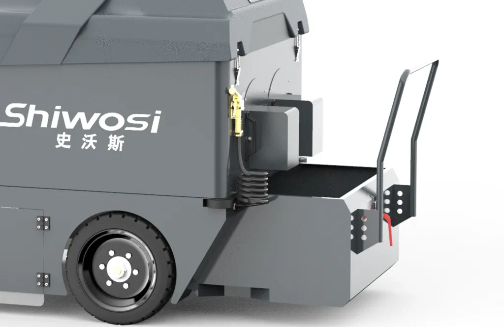 SHIWOSI GS8 Compact Ride-On Sweeper | Up to 13,000 m2/h(Image7) SHIWOSI GS8 Compact Ride-On Sweeper | Up to 13,000 m2/h(Image7)