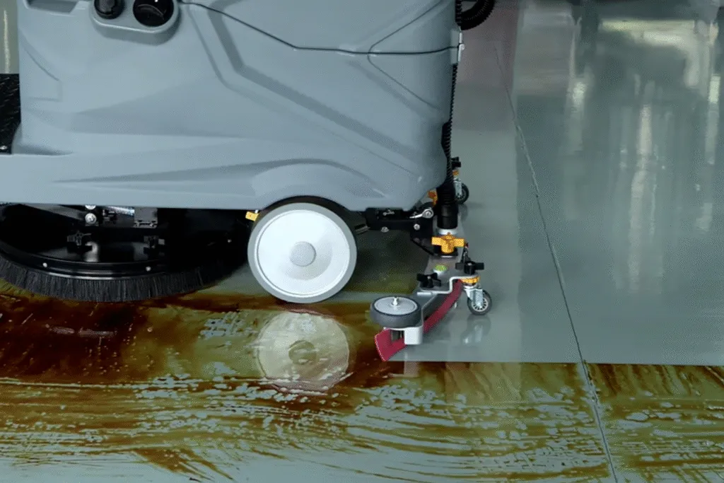 SHIWOSI V11 Ride-On Floor Scrubber | 120/130 L Tanks(Image2)