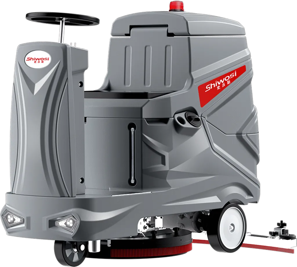 SHIWOSI V8 Ride-On Floor Scrubber | 90/95 L Tanks(Image1) SHIWOSI V8 Ride-On Floor Scrubber | 90/95 L Tanks(Image1)