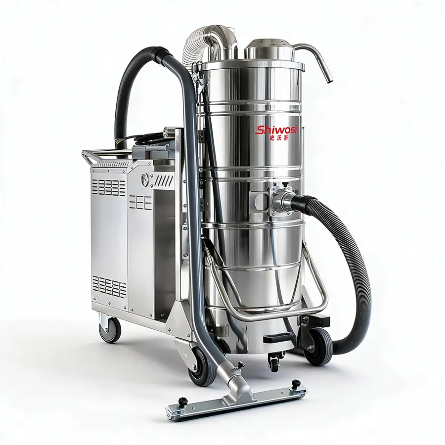 SHIWOSI EX7 Explosion-Proof Industrial Vacuum | 100 L Tank - SHIWOSI EX7 - Product View 4