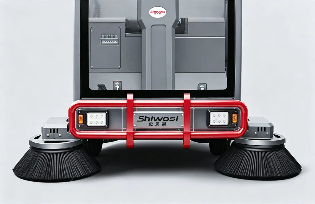 SHIWOSI S15 Enclosed Road Sweeper | 300 L Water Tank(Image2) SHIWOSI S15 Enclosed Road Sweeper | 300 L Water Tank(Image2)