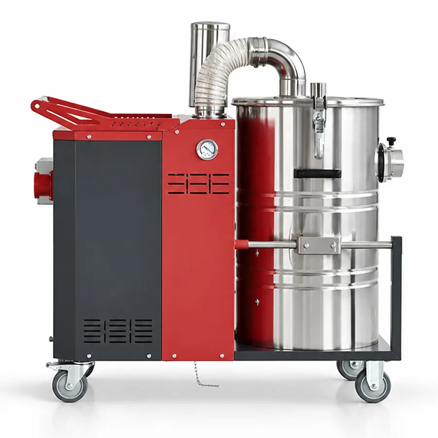 SHIWOSI X5/X5 Pro Industrial Wet & Dry Vacuum | 220/380 V - SHIWOSI X5 - Product View 2