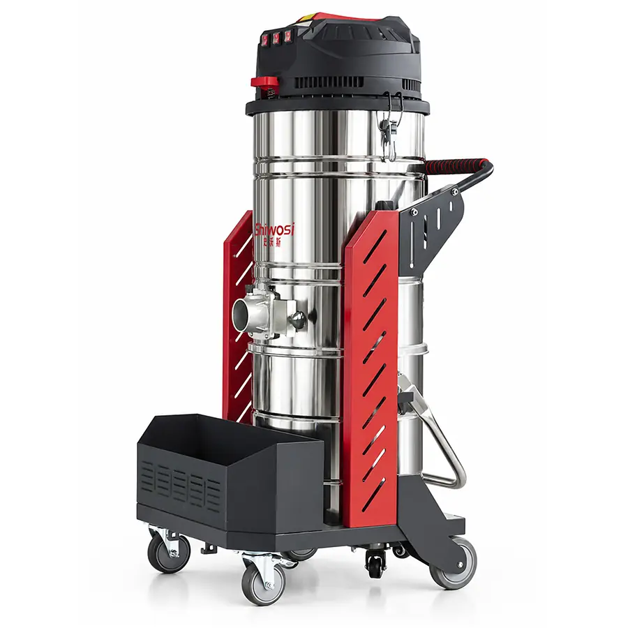 SHIWOSI X6 Pro Industrial Wet & Dry Vacuum | 220 V Plug-In - SHIWOSI X6 Pro - Product View 3