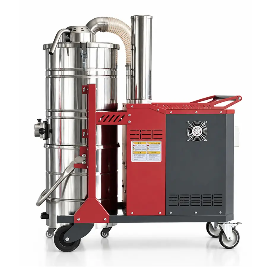 SHIWOSI X8 Wet & Dry Industrial Vacuum | Manual Filter Cleaning - SHIWOSI X8 - Front Three-Quarter View
