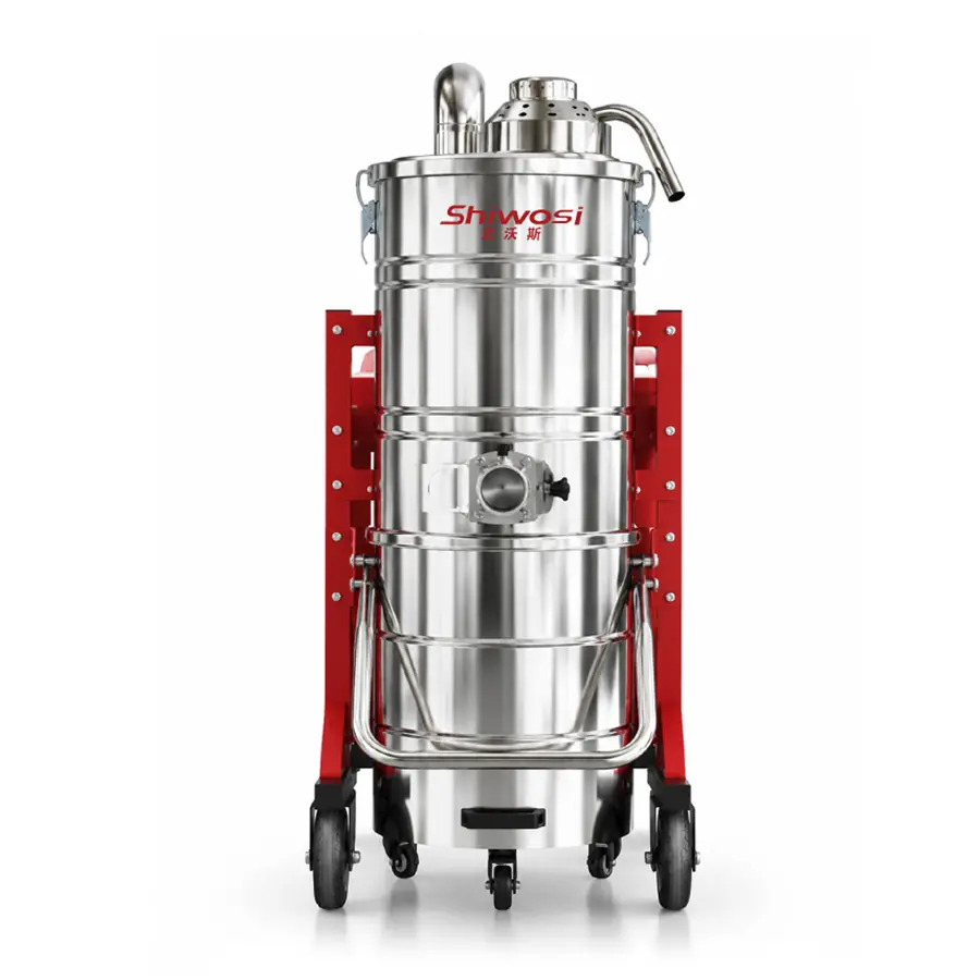 SHIWOSI X8 Wet & Dry Industrial Vacuum | Manual Filter Cleaning - SHIWOSI X8 - Front View