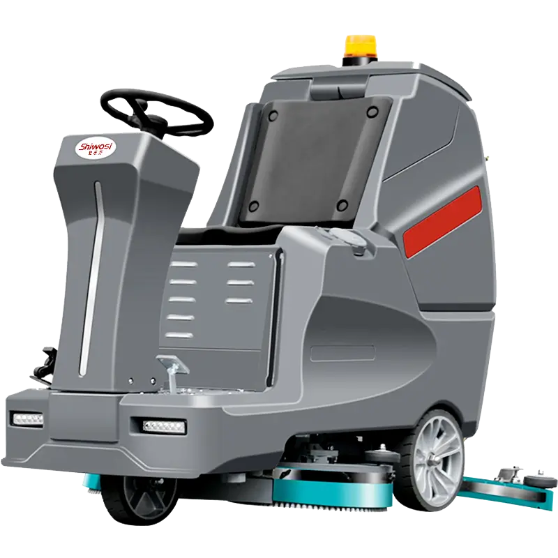 SHIWOSI V10 Ride-On Floor Scrubber | 7,680 m2/h