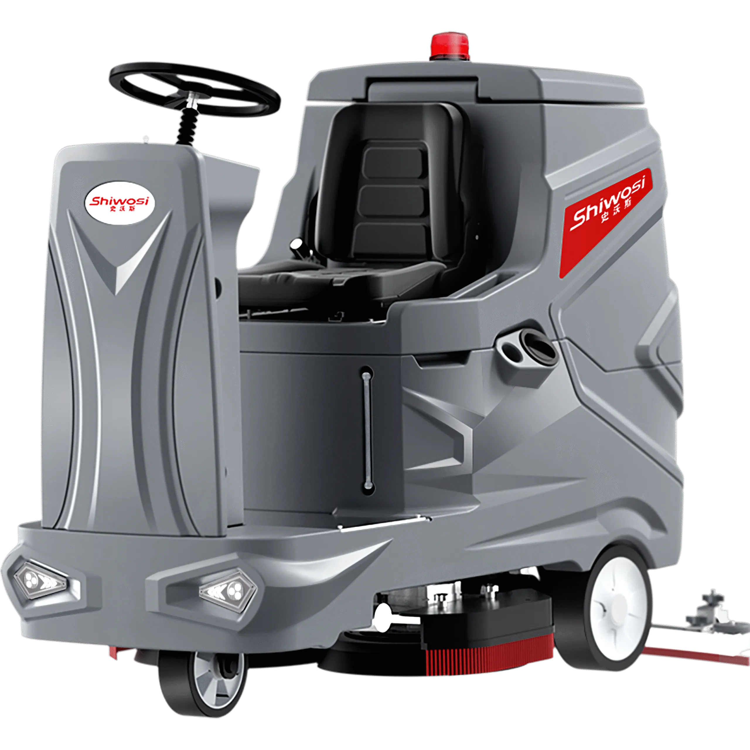 SHIWOSI V11 Ride-On Floor Scrubber | 120/130 L Tanks