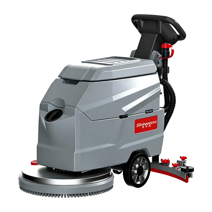 SHIWOSI V4 Walk-Behind Floor Scrubber | 40/45 L Tanks