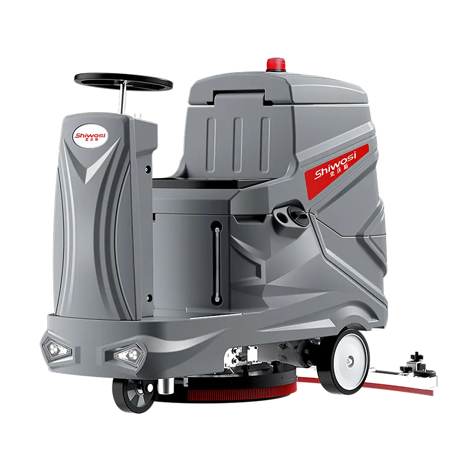 SHIWOSI V8 Ride-On Floor Scrubber | 90/95 L Tanks